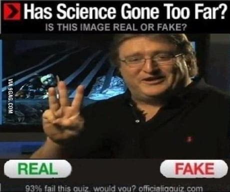 Gabe Newell pokes fun at Half.